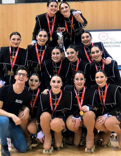 2ª Posició – Campionat Mundial de patinatge artístic al Paraguai